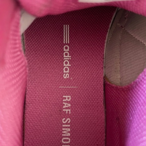 Adidas x Raf Simons Bounce Pink Sneaker - Picture 7 of 9